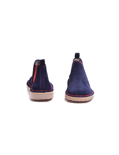 imagem de Botas Chelsea Kids Azul Marinho e Vermelho4