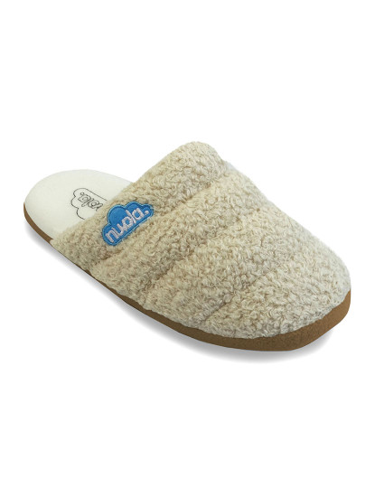 imagem de Pantufas Zueco Sheep Unissexo Creme2