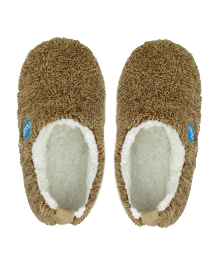 imagem de Pantufas Polares Sola Tecido Castanho3