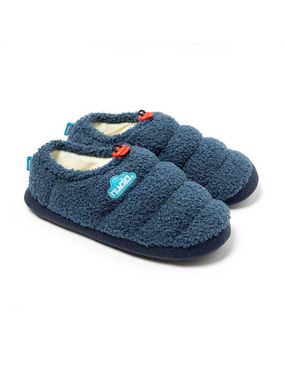 imagem de Pantufas Senhora Classic Sheep Azul Navy2