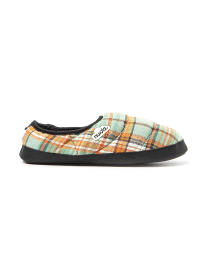 imagem de Pantufas Unisexo Classic Scotland Verde e Laranja1