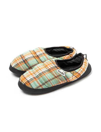 imagem de Pantufas Unisexo Classic Scotland Verde e Laranja8