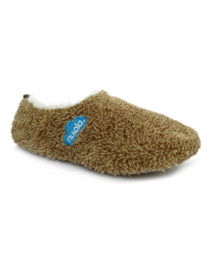 imagem de Pantufas Polares Sola Tecido Castanho1