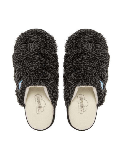 imagem de Pantufas Unisexo Zueco Cloud Polar Preto5