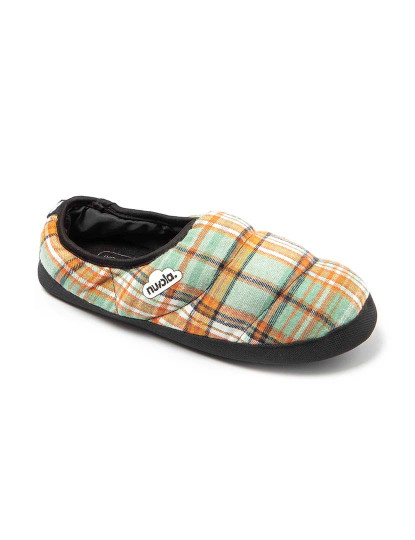 imagem de Pantufas Unisexo Classic Scotland Verde e Laranja3