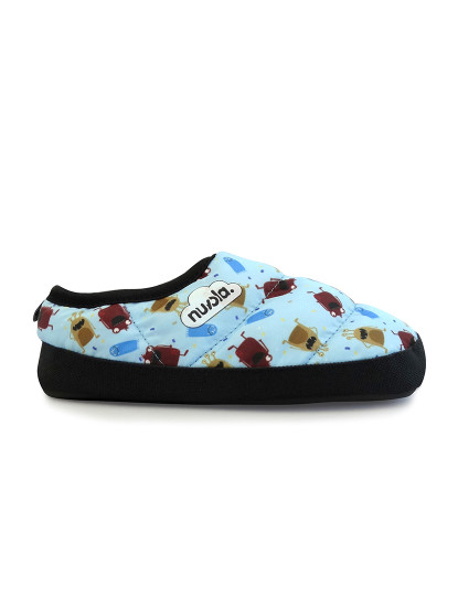 imagem de Pantufas Printed 20 Mostro Unissexo Azul Claro1