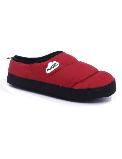 imagem de Pantufas Clássica Sola Borracha Vermelho1