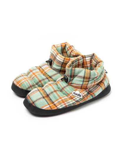 imagem de Pantufas Unisexo Scotland Verde e Laranja8