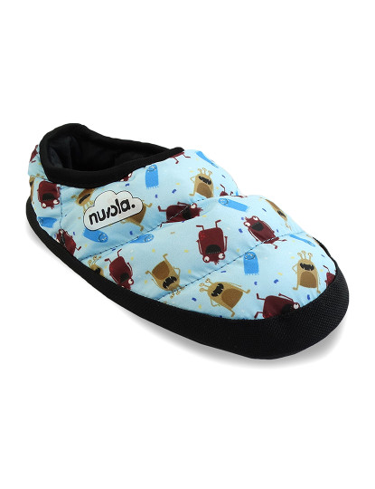 imagem de Pantufas Printed 20 Mostro Unissexo Azul Claro2