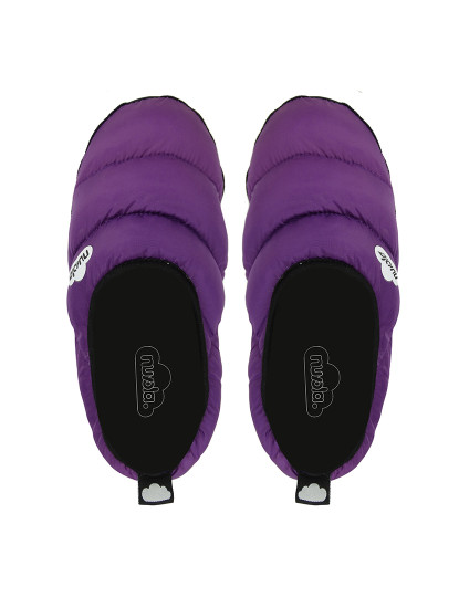 imagem de Pantufas Clássica Sola Borracha Roxo 3