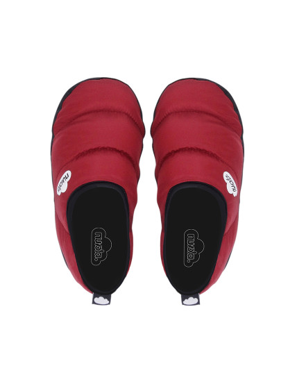 imagem de Pantufas Clássica Sola Borracha Vermelho2