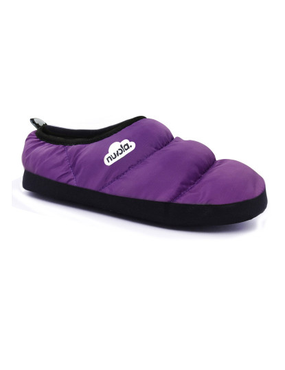 imagem de Pantufas Clássica Sola Borracha Roxo 1