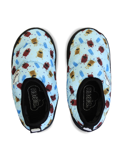 imagem de Pantufas Printed 20 Mostro Unissexo Azul Claro4