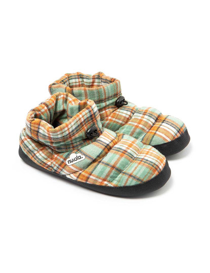 imagem de Pantufas Unisexo Scotland Verde e Laranja2