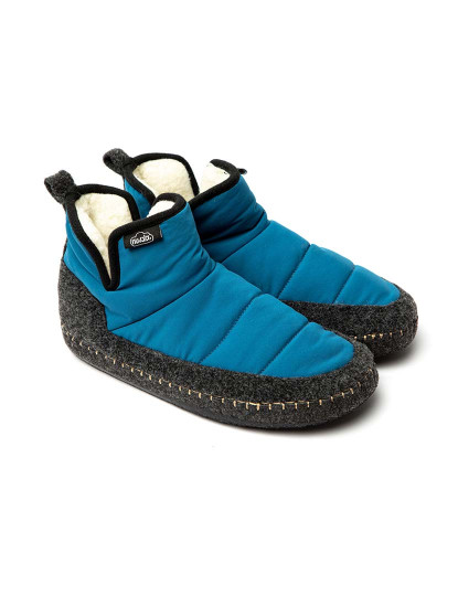 imagem de Botas Unisexo New Wool Azul Petróleo2