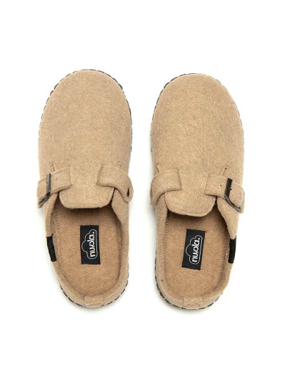 imagem de Pantufas Unisexo Zueco Belt Beige5