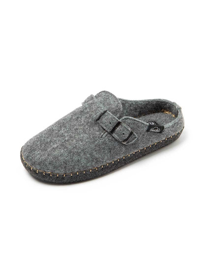 imagem de Pantufas Unisexo Zueco Belt Cinza7