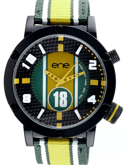 imagem de Relógio Verde e  Amarelo4