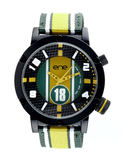 imagem de Relógio Verde e  Amarelo1