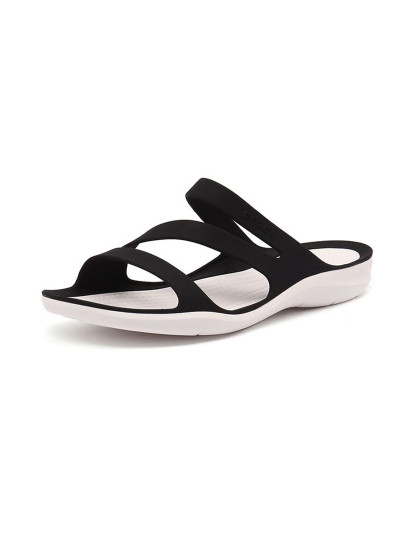 imagem de Crocs Swiftwater Sandal W Preto E Branco3