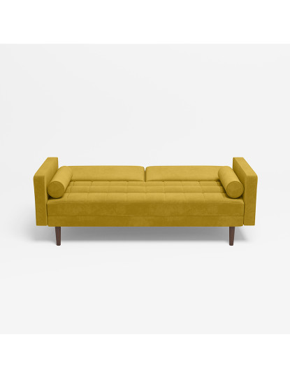 imagem de Sofá Canapé-Cama Giulia Amarelo Mostarda6