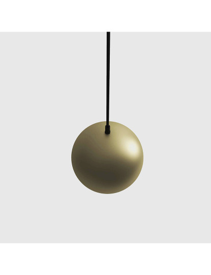 imagem de Candeeiro Teto Suspensão Nicosia Dourado4