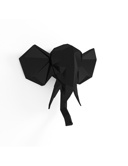 imagem de Troféu Decorativo Elefante Preto3