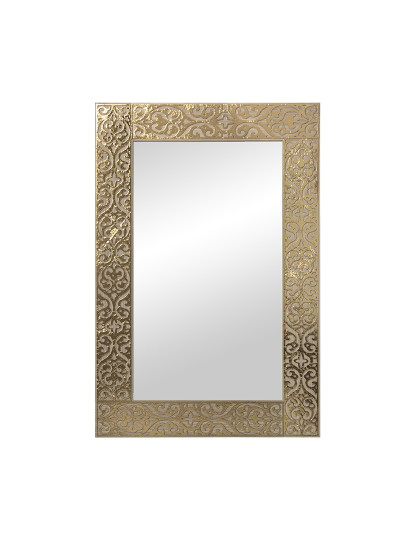 imagem de Espelho Madeira 58X88Cm Dourado 1