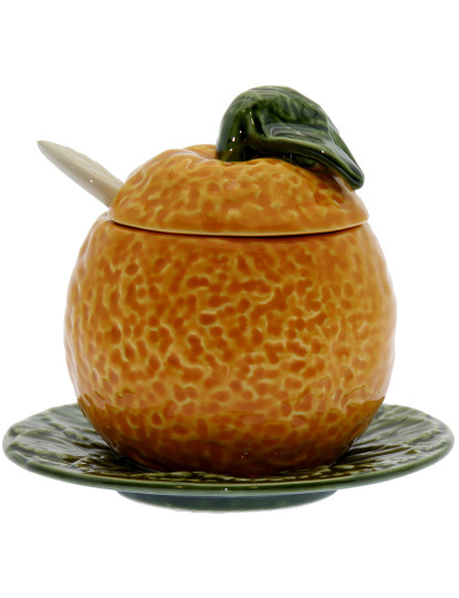 imagem de Açucareiro Cerâmica Laranja 1