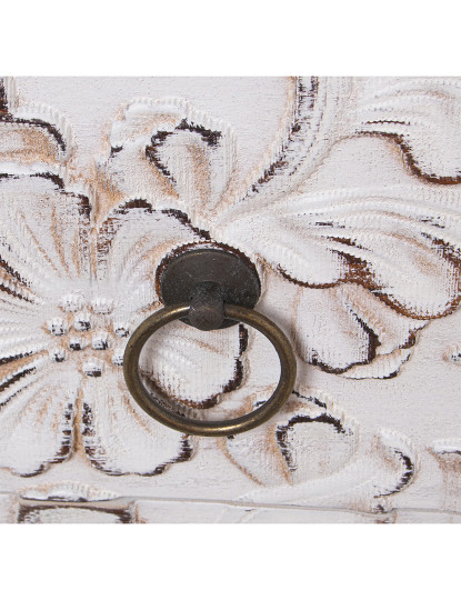 imagem de Cómoda C/ 3 Gavetas Branca 5
