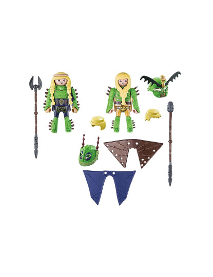 imagem de Playmobil Dragons Brutesco e Brutália co TU2