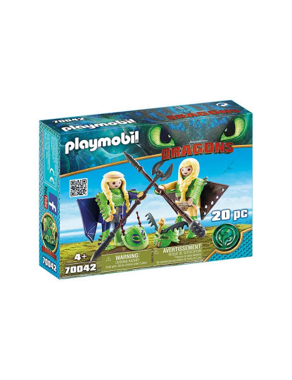 imagem de Playmobil Dragons Brutesco e Brutália co TU1