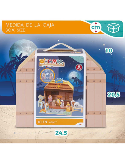 imagem de Belen Madeira 15 Pcs +3A TU7