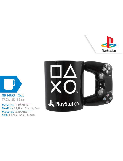 imagem de Caneca 3D Controller Playstation TU2