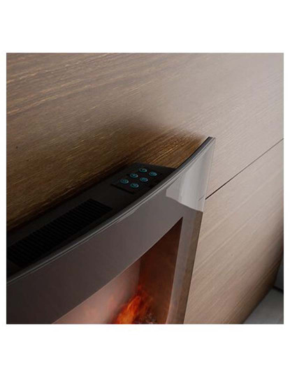 imagem de Lareira Elétrica Ready Warm 2600 Curved Flames2