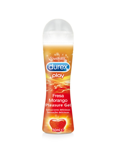 imagem de DUREX PLAY Lubrificante Sabor Morango1