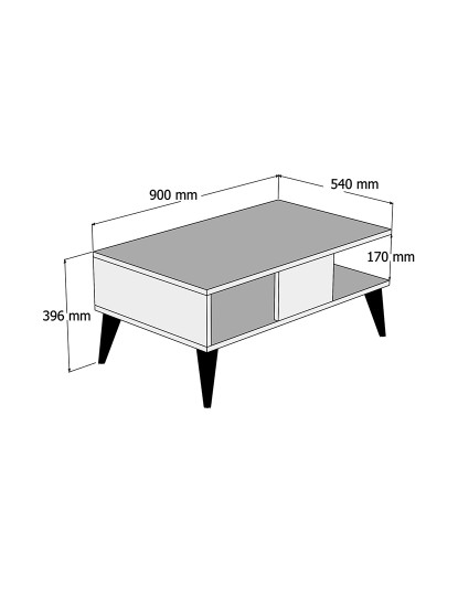 imagem de Mesa Centro Em Mármore De Nogueira3