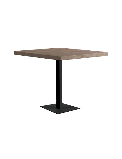 imagem de MESA MOSS 80 X 80 CM ROBLE AMERICANO / NEGRO2