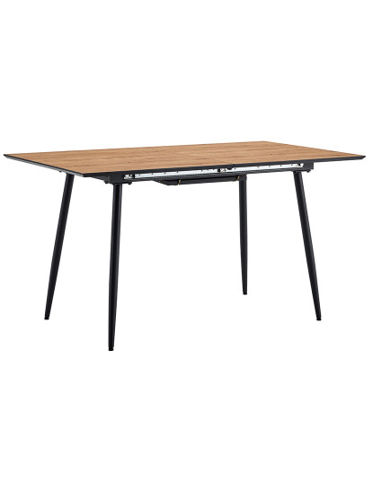 imagem de MESA COMEDOR EXTENSIBLE ARTIC 140 - 180 x 80 CM OAK / NEGRO2