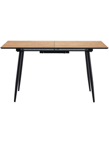 imagem de MESA COMEDOR EXTENSIBLE ARTIC 140 - 180 x 80 CM OAK / NEGRO1