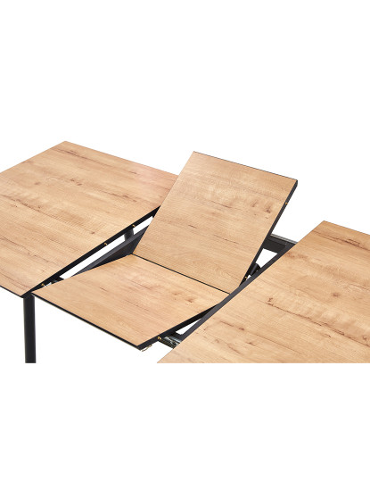 imagem de MESA COMEDOR EXTENSIBLE ARTIC 140 - 180 x 80 CM OAK / NEGRO9