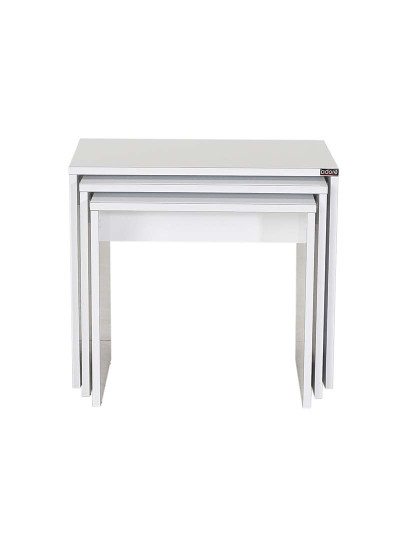 imagem de Mesa de Apoio Alto Brilho Branco8