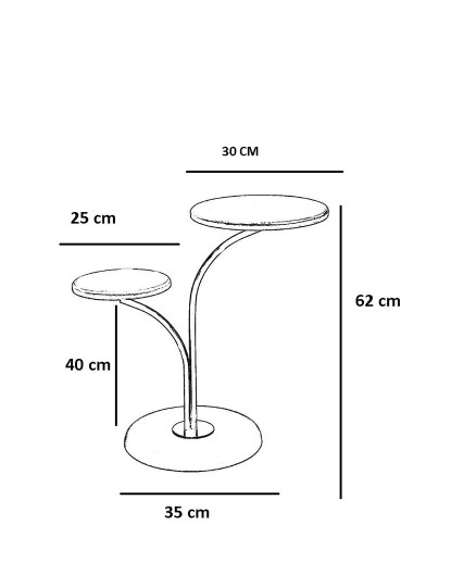 imagem de Mesa Apoio Preto Walnut6