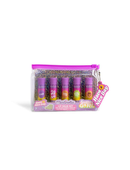 imagem de MARTINELIA SUPER GIRL BÁLSAMO LABIAL 5 PCS CONJUNTO1