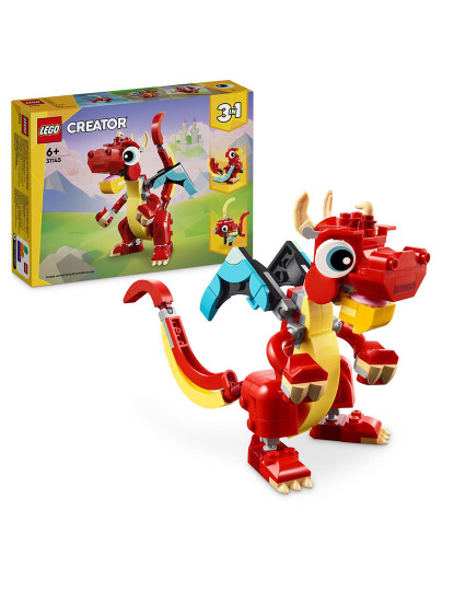 imagem de LEGO CREATOR DRAGÃO VERMELHO 311451