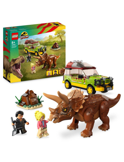 imagem de LEGO JURASSIC PESQUISA DE TRICERATOPS 769591