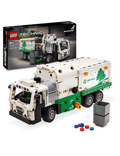 imagem de LEGO TECHNIC CAMIÃO LIXO MACK LR ELECTRIC 421671