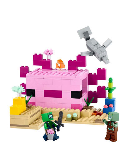 imagem de LEGO MINECRAFT A CASA DE AXOLOTL 212472