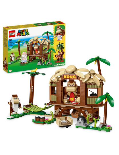 imagem de LEGO SUPER MARIO CASA NA ÁRVORE DONKEY KONG 714241