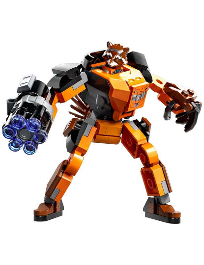 imagem de LEGO SUPER HEROES ARMADURA ROBOTICA DE ROKET 762431